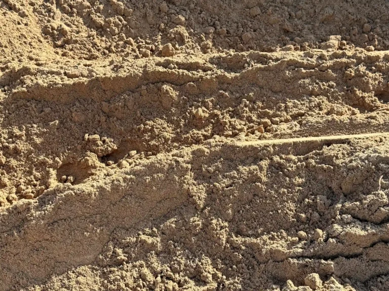 A close-up view of USGA golf sand.